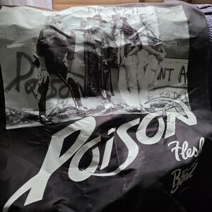 Poison "Flesh & Blood" Band Graphic Banner Print